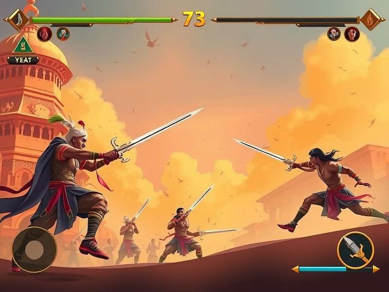 Fierce Sword Attack character customization screen